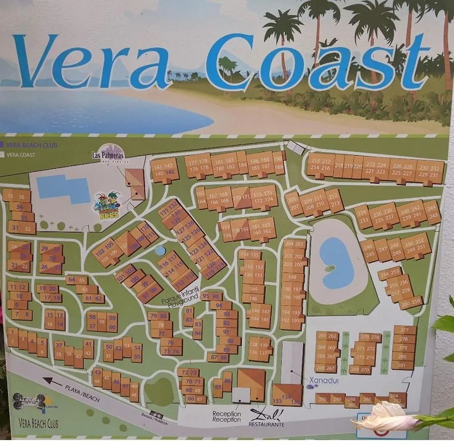 Apartamento Jardines Tropicales Dos Piscinas Vera Playa Las Marinas Urbanizacion Vera Coast 0*,  Spain